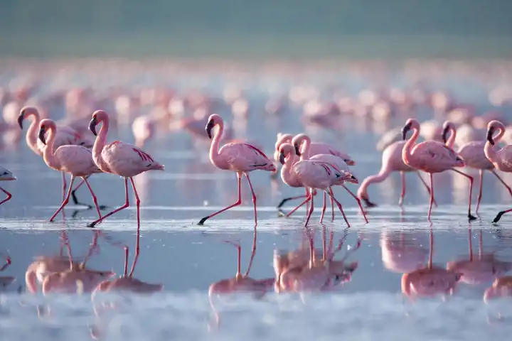 Great Rift Valley Lake Nakuru Flamingos
