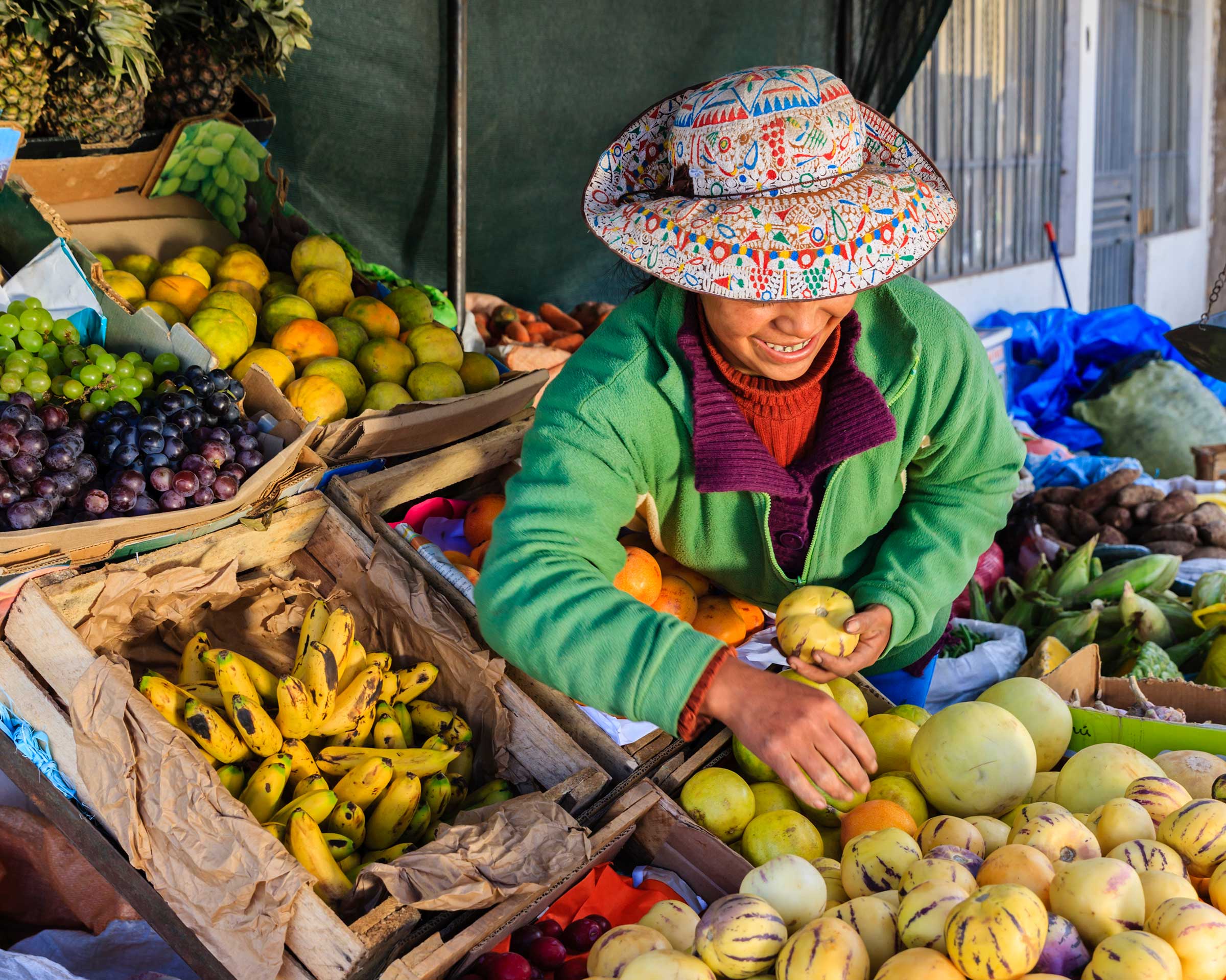 markets in Peru-culinary travel