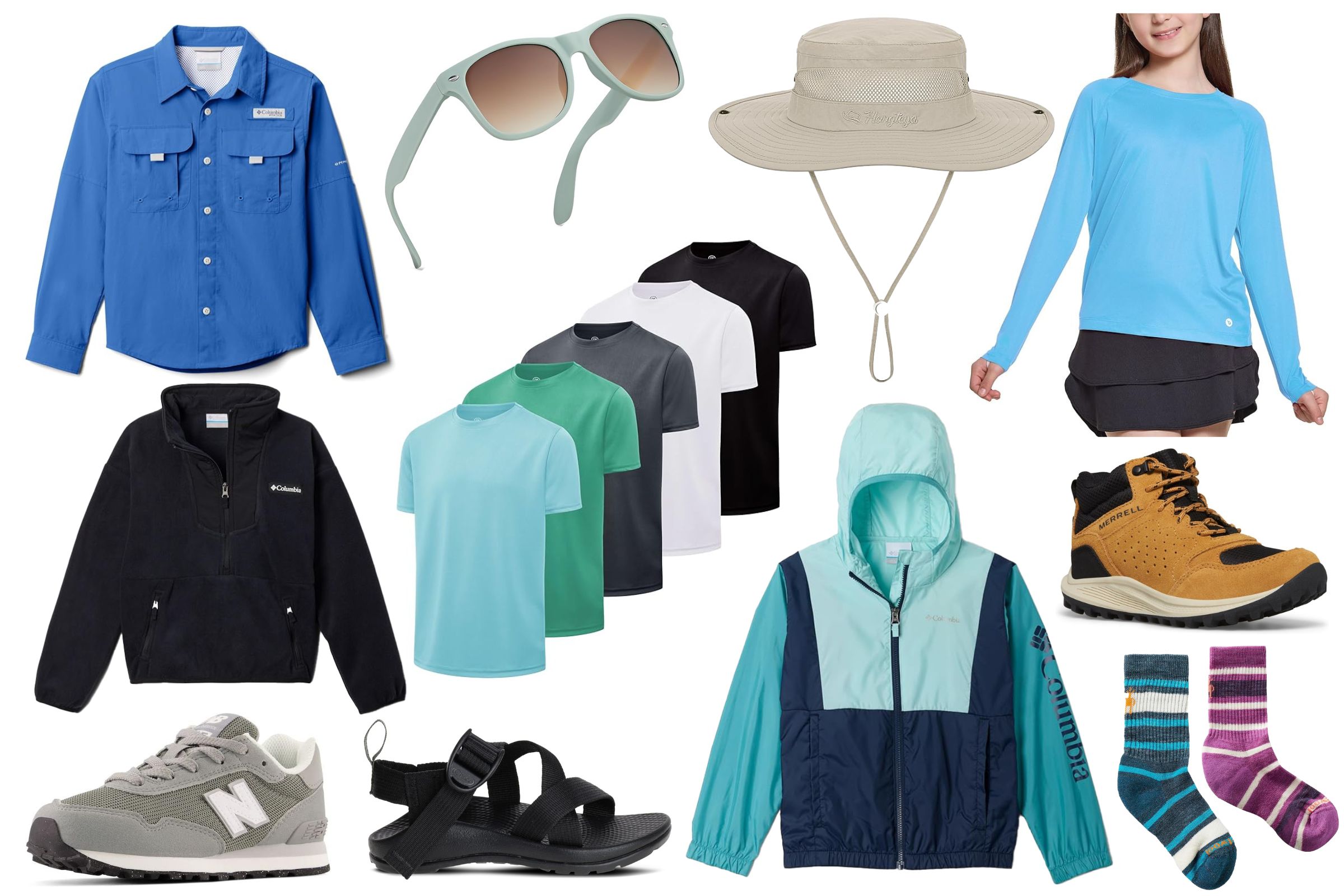 Kids Safari Packing List