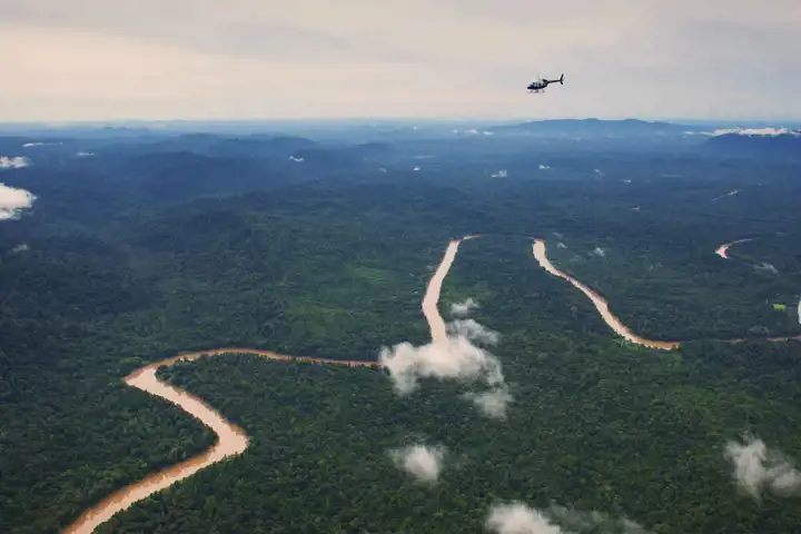 Wild Borneo By Helicopter HERO