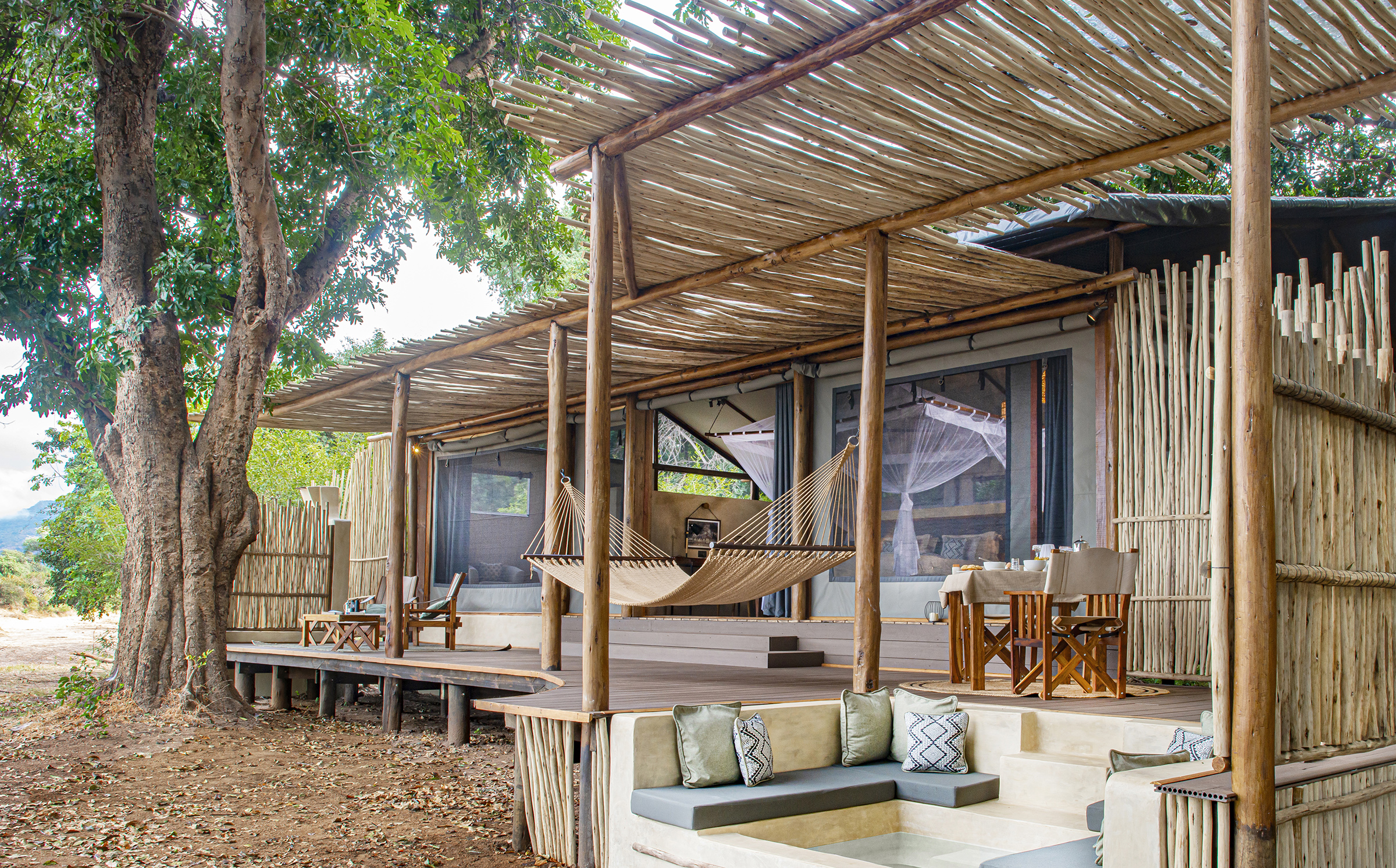 Luxury Camp in Zambia - Chiawa Camp - Renovation Wild