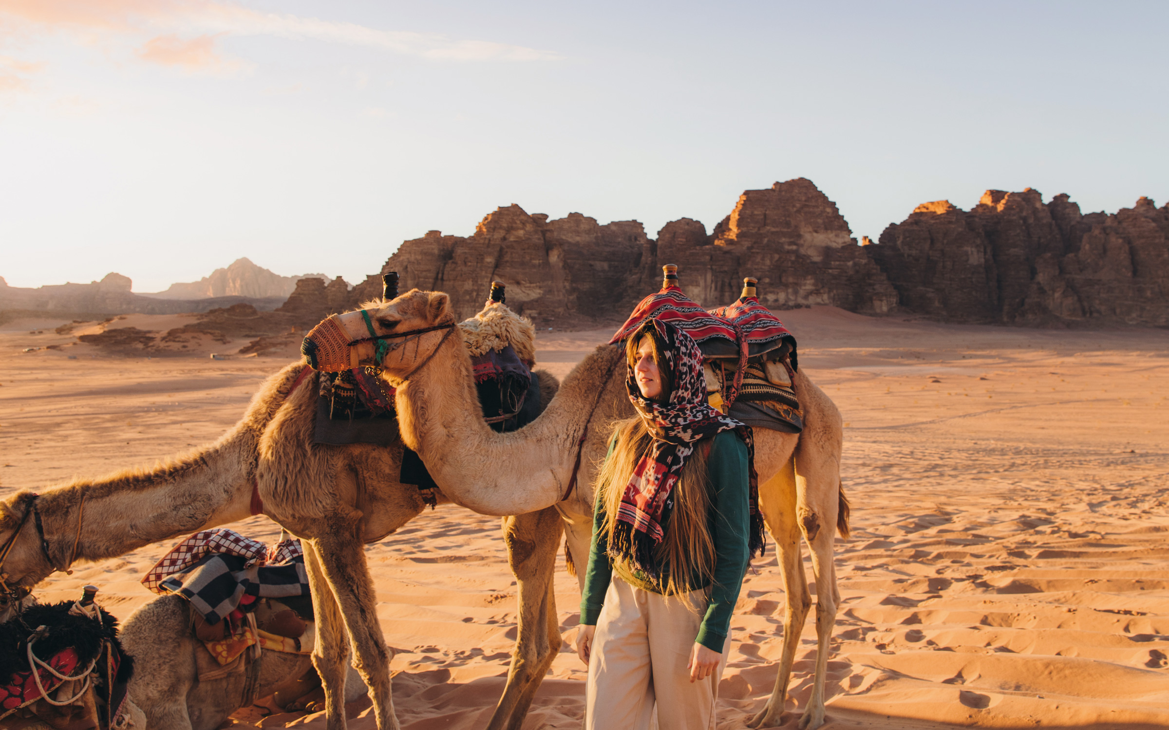 Desert camel ride - Bedouin Trails