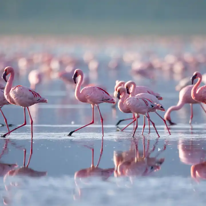 Great Rift Valley Lake Nakuru Flamingos