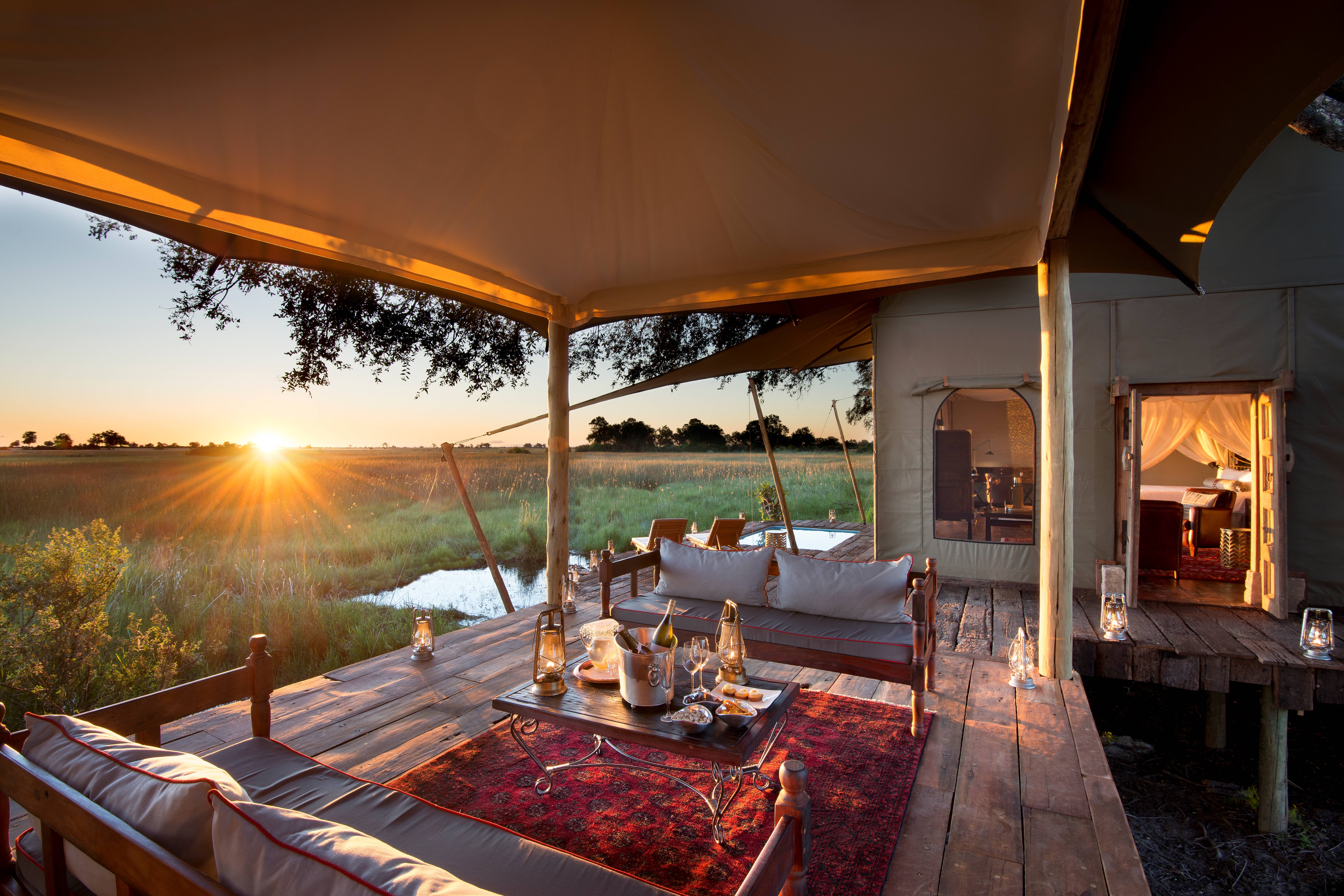 Duba Plains Camp - Okavango Delta Safari - Luxury Botswana Safaris - Ker & Downey