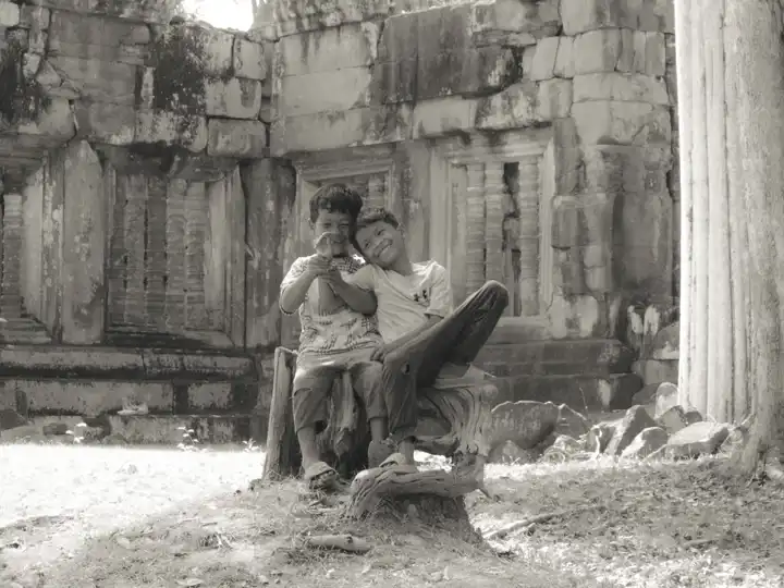 Cambodia Beyond The Temples Boys Portait