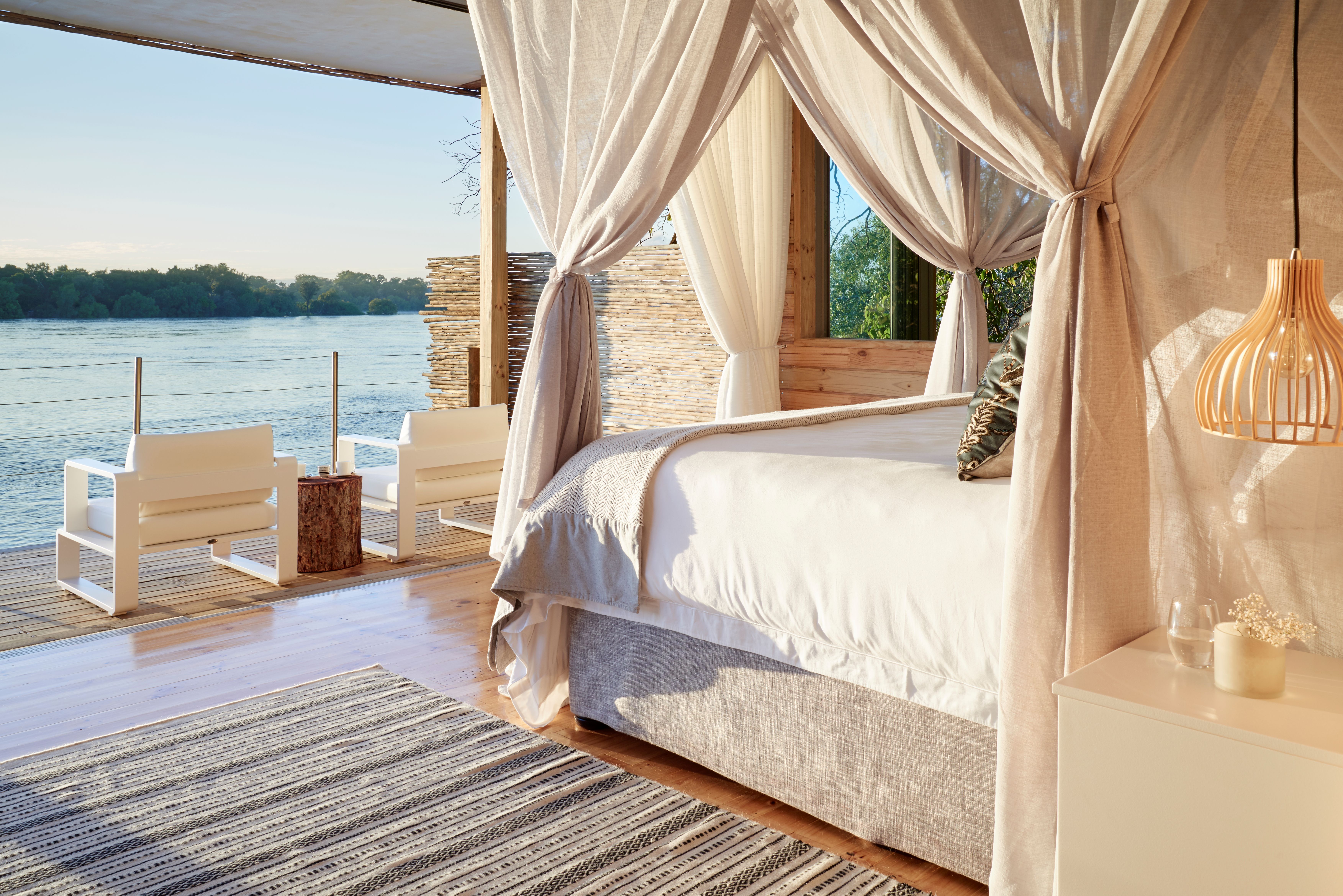 Victoria Falls River Lodge Island Treehouse Suite