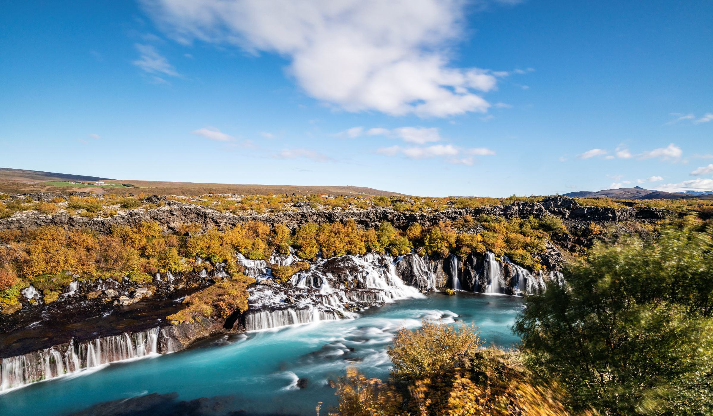 Iceland Spring Break Hraunfossar