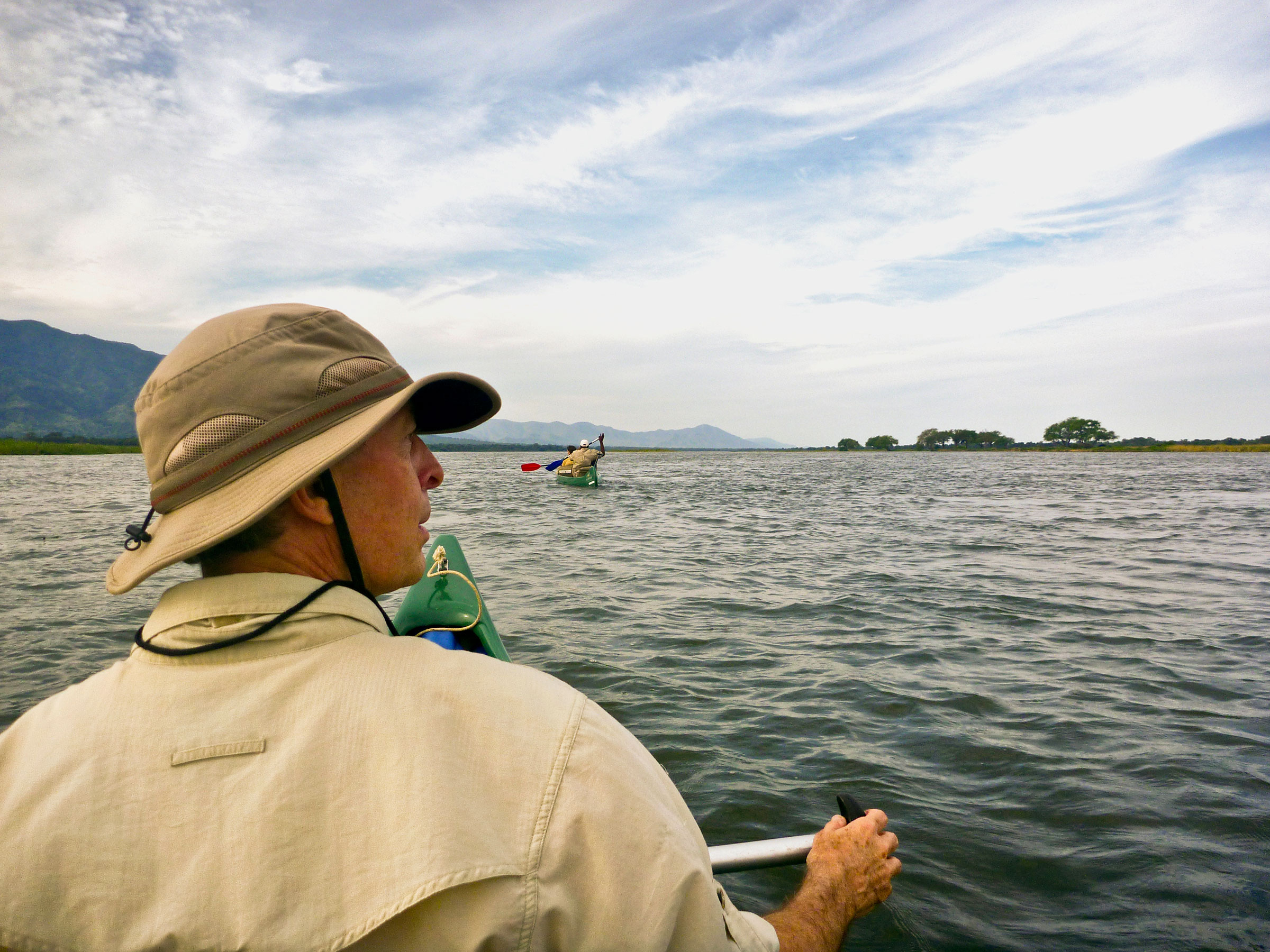 Canoeing on Ker & Downey's Zimbabwe Adventure Safari