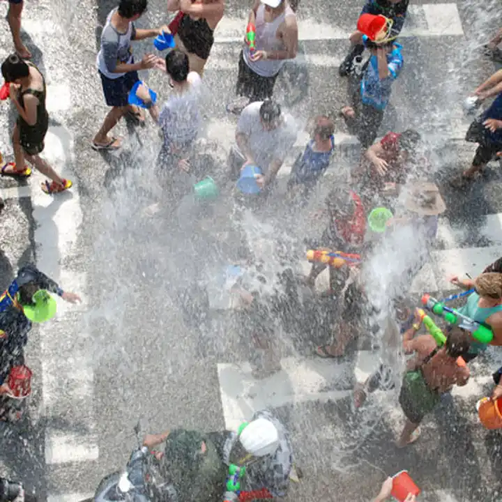 Top Travel Destinations Songkran Water Festival Thailand Ker Downey