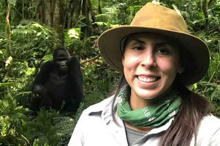 Amy Silverback Uganda Safari