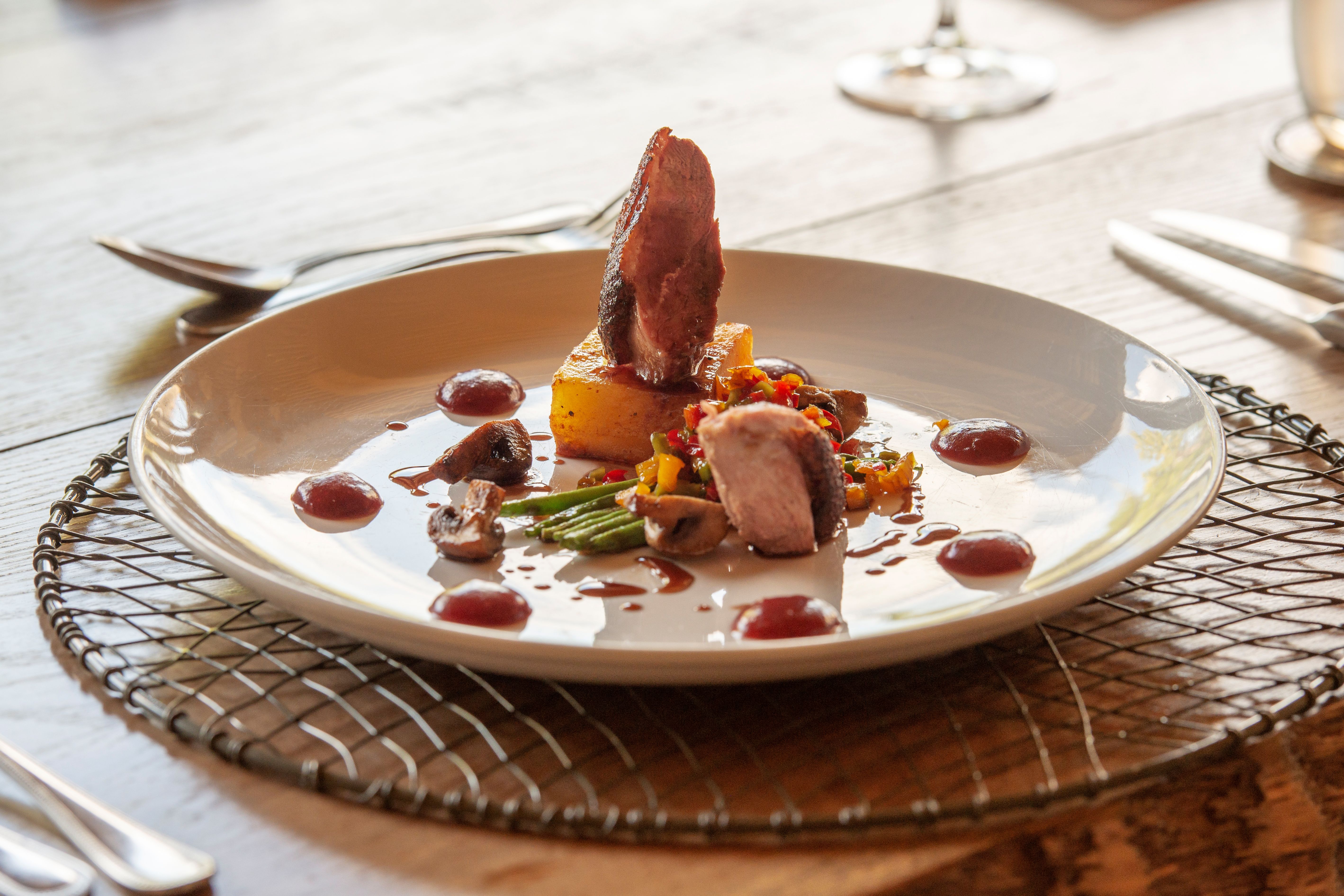 South Africa Luxury Vacation HERO Jabulani Pan Fried Duck