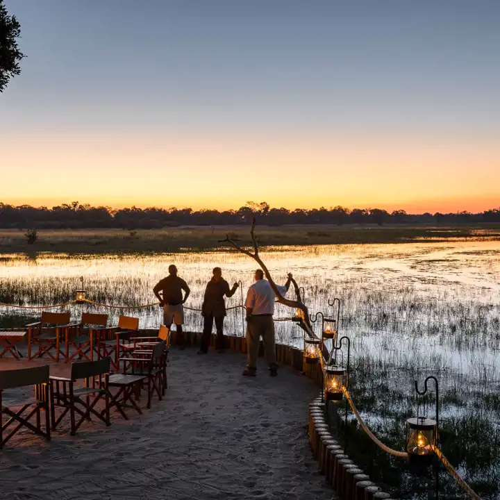 A Botswana Luxury Safari HERO Sanctuary Chief's Camp2
