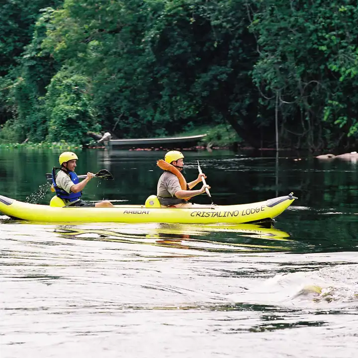 Cristalino Jungle Lodge Canoeing At Cristalino River Ce¦Ücile Dubois